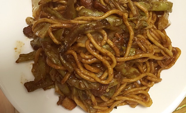 豆角焖面