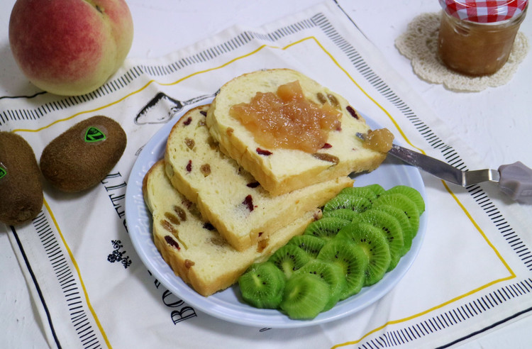 桃子果酱（面包机）的做法