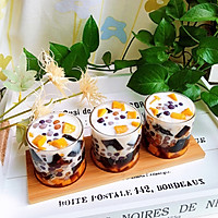 #我的养生日常-远离秋燥#芒果芋圆烧仙草的做法图解10