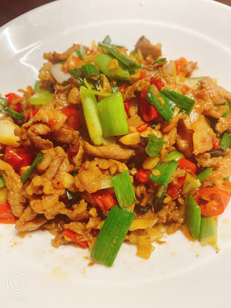 家常版湘菜肉炒肉的做法