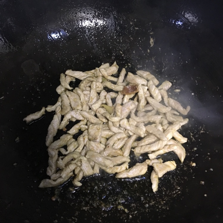 雪菜肉丝的做法图解3