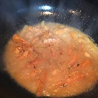白菜炖大虾的做法图解6