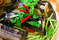 普宁豆酱酸菜焖鳗鲶的做法