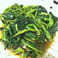 老干妈菠菜的做法图解1