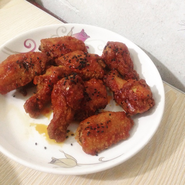 韩式炸鸡甜辣酱味 非常正的做法