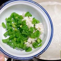 ★虾仁甜豆白菜粥★的做法图解8