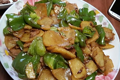 青椒土豆片