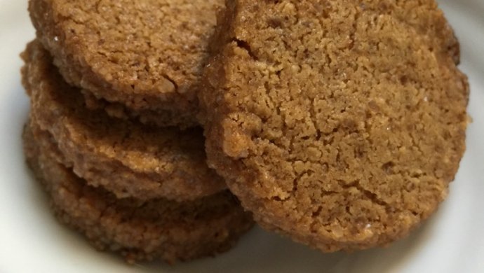 粗糖咖啡黄油香草饼干