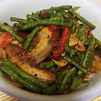 豆角回锅肉的做法图解4