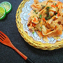 外焦里嫩、层次分明的手撕葱花饼