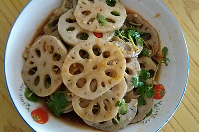 凉拌莲藕