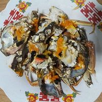 韩式辣酱螃蟹炒年糕的做法图解4