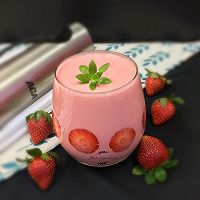 草莓奶昔的做法图解8