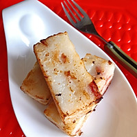 腊肠萝卜糕的做法图解15