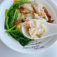 #解腻开胃就吃它#青菜海鲜饺子汤的做法图解11