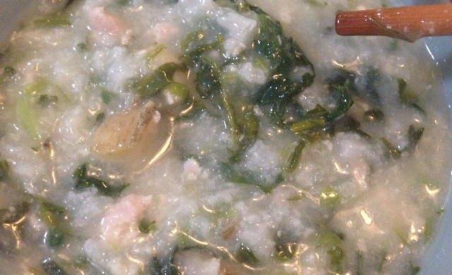 翡翠鲍鱼粥