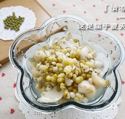 薏米百合薄荷绿豆汤