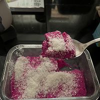 火龙果椰丝奶冻的做法图解6