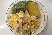#寻味外婆乡传承春日宴#减脂菜虾仁炒蛋的做法