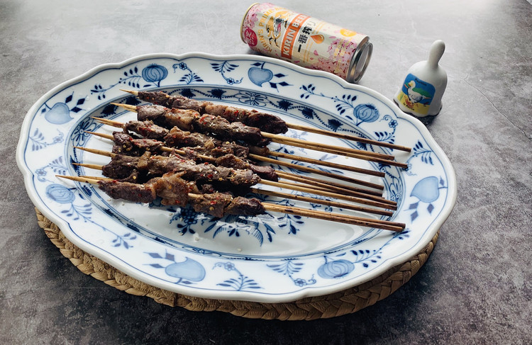 烤箱版羊肉串的做法