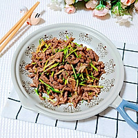 小炒牛肉的做法图解8