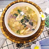 #春季减肥，边吃边瘦#鲜菇肉丸汤的做法图解12