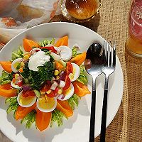 蔬菜酸奶沙拉+水果酸奶奶昔#博世红钻家厨#的做法图解16