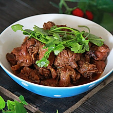 无油红烧鸭块——适合夏天吃的肉菜。
