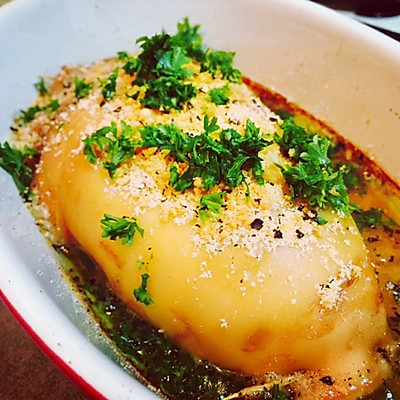 意式酿鲜鱿鱼（烤箱法）Stuffed squid