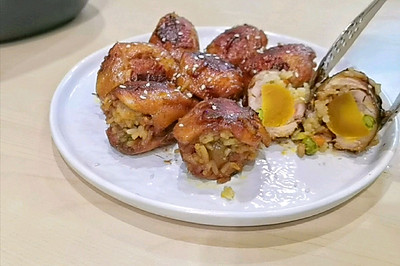 电饭煲  鸡翅包饭
