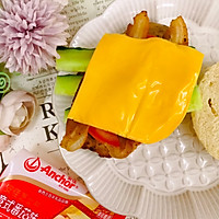 芝士鸡排汉堡的做法图解10