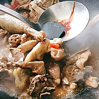 土鸡烩酸菜的做法图解8