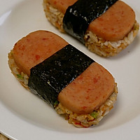 午餐肉饭团的做法图解10