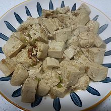 小葱煎豆腐