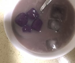 芋圆红豆冰的做法