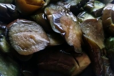 麻油酱香茄子