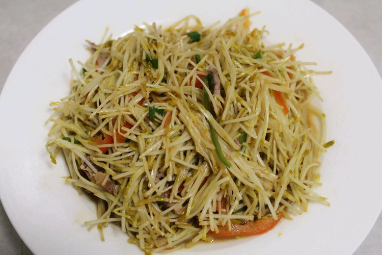 十分钟快手菜——清爽小炒芽苗的做法
