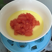宝宝辅食--番茄丁蒸蛋羹的做法图解7