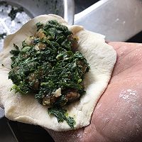 #馅儿料美食，哪种最好吃#野菜包子的做法图解11