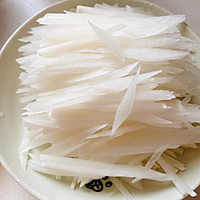 萝卜牛肉丝的做法图解2