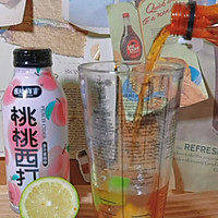 #玩心出道丨夏日DIY玩心潮饮挑战赛#桃桃爆柠茶的做法图解3