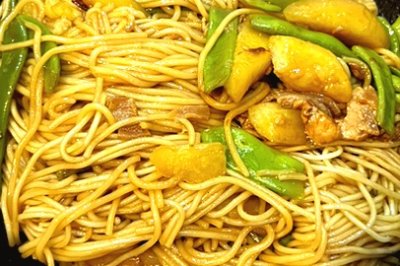 豆角焖面
