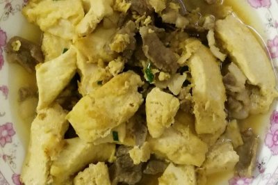 煎豆腐