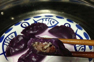 紫薯饺子~