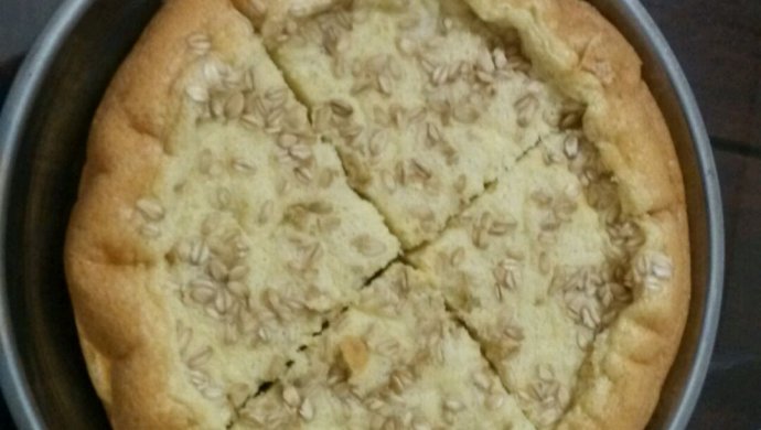 【无糖】椰汁燕麦电饭锅蛋糕