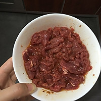 芥蓝炒牛肉的做法图解2