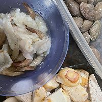 海鲜芋头排骨粥的做法图解4