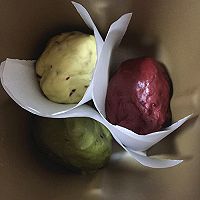 三色蔓越莓吐司（无黄油）#东菱云智能面包机#的做法图解7