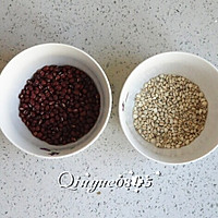 红豆薏米粥的做法图解1