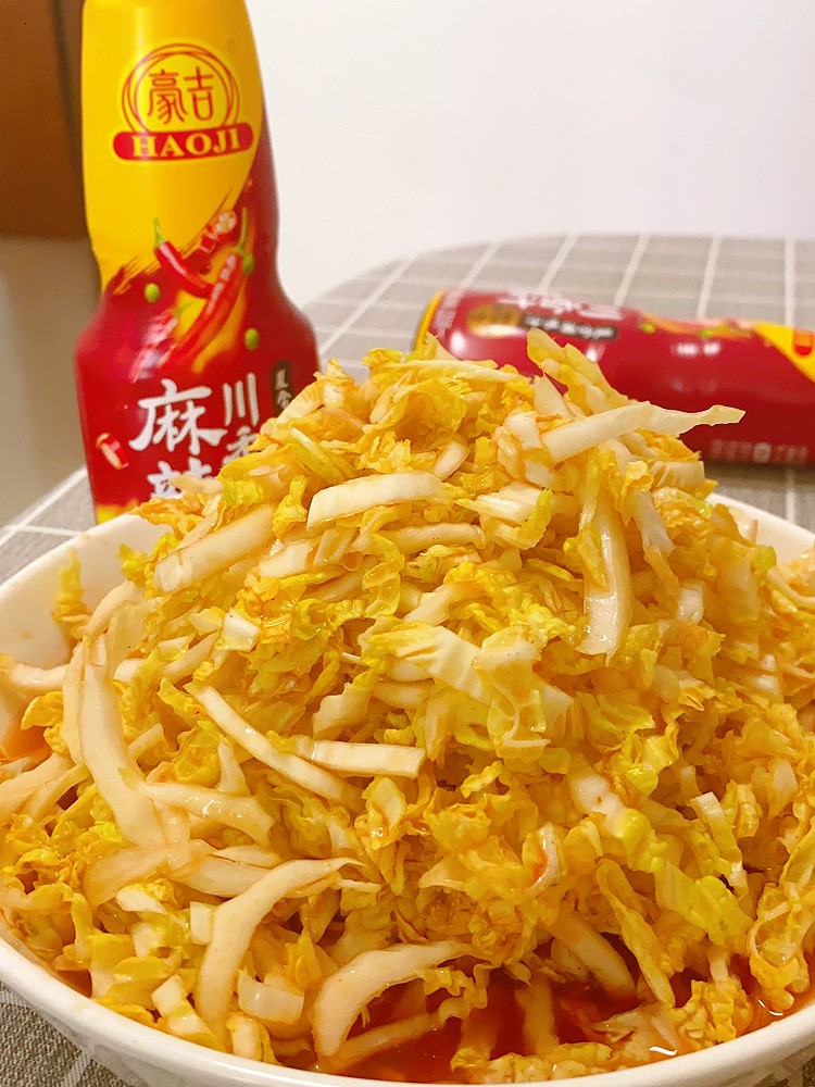 凉拌娃娃菜的做法